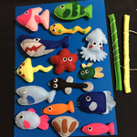 フェルトのさかなつりセット