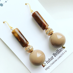 再販！café au lait☆ vintage pierce or earring