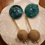 秋冬イヤリング