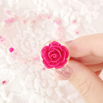 再販１♡Rose Collar Ring ♡*＊