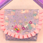 ラミネート動くパーツの移動ポケット