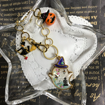 ハロウィン レジンおばけのバッグチャーム♪