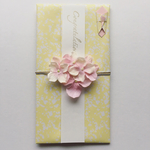 flower ご祝儀袋(yellow)