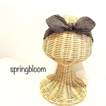 再販◇グレンチェック❤︎ヘアバンド