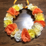 オレンジの花かんむり♡