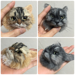 rockchan♪ うちの子ブローチ