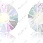 【スワロフスキー#6724/G】2粒 Sun (Partly Frosted) ペンダント 12mm クリスタル AURORE BOREALE V (001ABV)