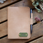 【SALE】シュナウザー♪ほぼ日手帳革カバー [文庫本サイズ]