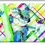 Art Frame Poster　”Bouquet Koala”