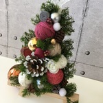 【再再再再販】★新作2017ver.★クリスマス　スタンド型　あったかcuteなXmasツリー❤ピンクver.