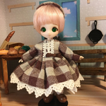 オビツ11＊ブリティッシュワンピース