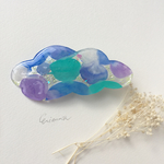  水彩クリップ    輝く空