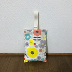 【再販】お花のシューズ袋  イエロー系
