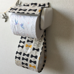 再販＊トイレットペーパーホルダーカバー 蝶ネクタイ