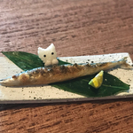さんま  猫ちゃん大根おろしつき2 ミニチュア 1/6ミニチュア ブライス ドールハウス  サンマ サンマの塩焼き