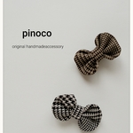 ☆glen check  ribbon☆ヘアクリップ