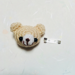 ベージュクマくん★ブローチ