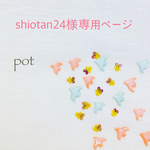こちらはshiotan24様専用ページです。