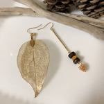 再再…再販♡リーフ&ウッドピアス