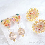 baby's breath*風鈴Heartピアス