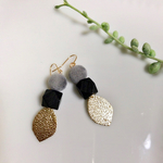 フロッキー&リーフピアス