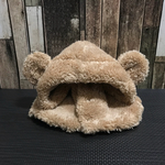 なりきりクマさんフード付きネックウォーマー