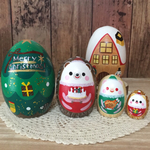 M様ペットオーダー品＊はりねずみマトリョーシカ＊メリークリスマス！