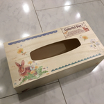 木製ティッシュケース