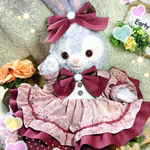    ステラルーSサイズ☆ コスチューム☆ボンテン ピンク 6点セット☆ペチコート付き☆クリスマスにも