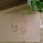 【 クリスマスはんこ トナカイさん & サンタさん 】