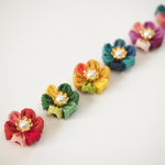 和☆ 〜つまみ細工ピアス&イヤリング〜