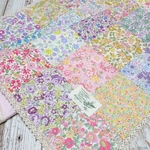 リバティ風＊花柄パッチ＊特大フリーマット