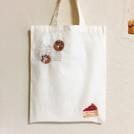 スイーツ柄羊毛刺繍トート♢♢