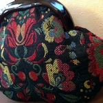 MADAME CHIGNON　がま口クラッチバッグ Fleur　Gobelin　00567