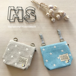 【再販56】工夫いっぱい移動ポケット★星刺繍★男の子にも