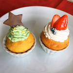 クリスマス カップケーキ小物入れ♡ミニ2個セット