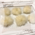 Off White* ミンクファーパーツ