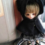 オビツ11 アウトフイット  黒ネコファンタジア…   ネコミミマント単品