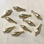 GOLD DROP CHARM BEADS PARTS