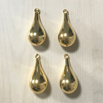 GOLD DROP BEADS CHARM PARTS