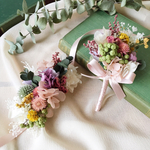 ☆asasask様専用ページ☆*natural.colorful*リストレット&ブートニア 