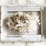 リネンとレースバレッタ＊