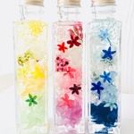  1本販売 四角のボトルのハーバリウム   キラキラお星様