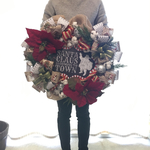 ナチュラル クリスマス リース