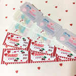 TICKET STICKERS (MIX)