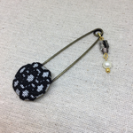 華やかさup☆【こぎん刺し】ストールピン ピンブローチ