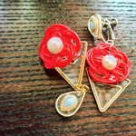 水引イヤリング