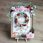 【cheer7様向けオーダーメイド作品】ウェティング ウェルカムボード