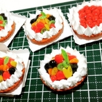 再再販＆箱無しになりました★ミニチュア　フルーツタルト