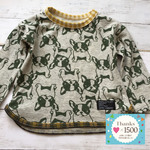  お気に入り1500感謝セール【90】 ブルちゃんドロップTシャツ